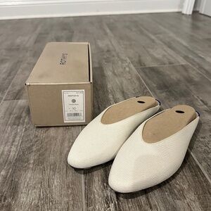 Rothy’s Vanilla Bean Almond Toe Demi Flats - Size 10